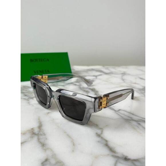 NEW Bottega Veneta BV1230S Sunglasses in Clear $775 main image 7